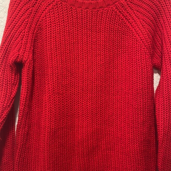 Red American Eagle Jegging Sweater size s/p - Picture 2 of 4